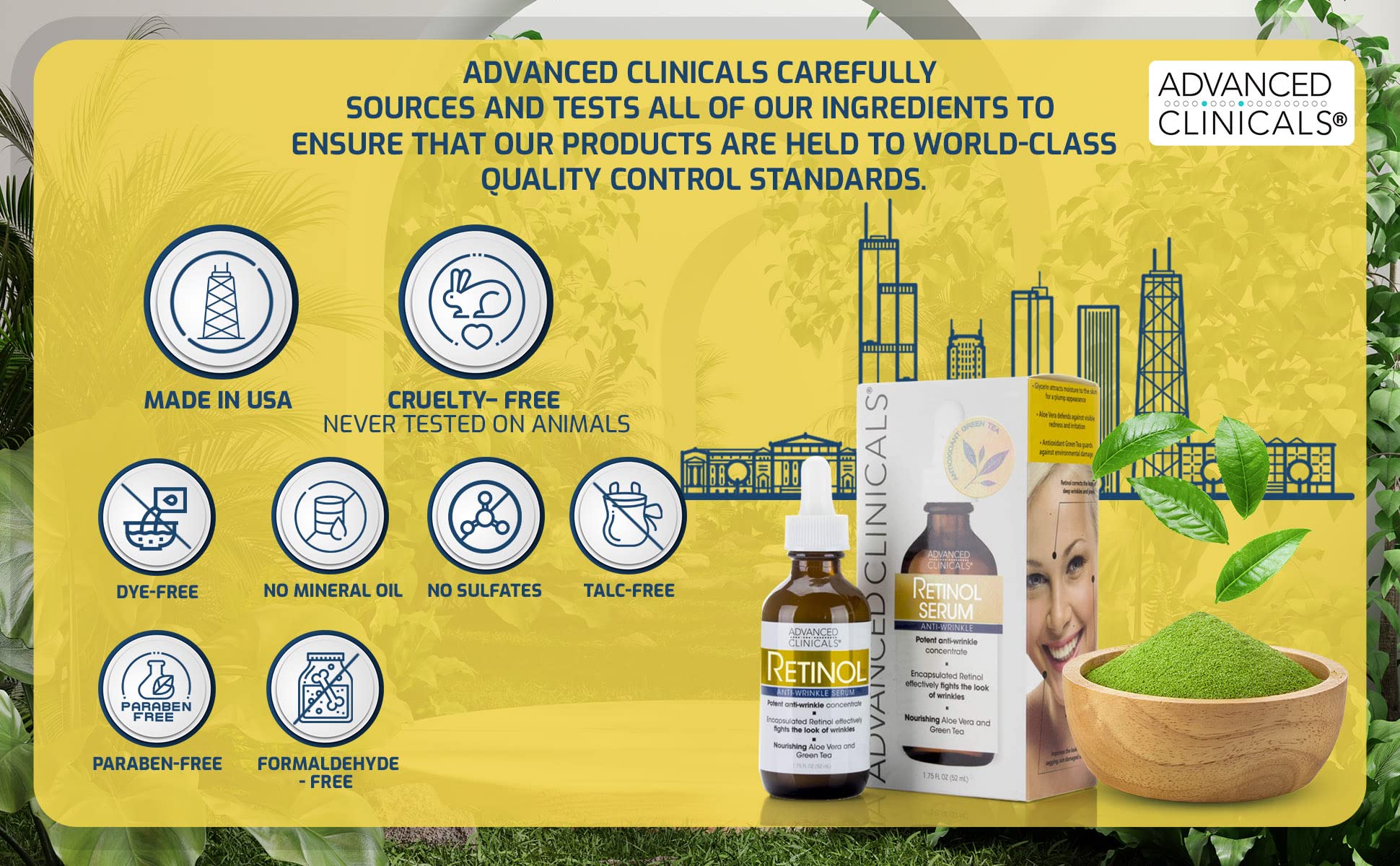 Foto 7 | Sérum Advanced Clinicals Retinol De 50 Ml Para Rostro Antienvejecimiento - Venta Internacional.