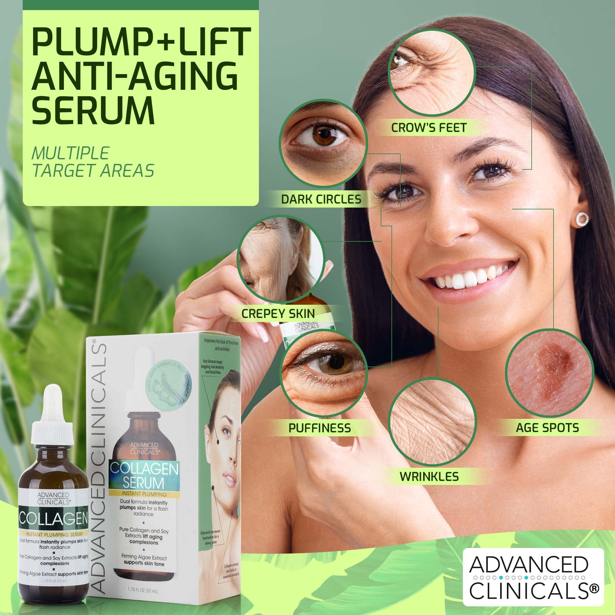 Foto 5 pulgar | Sérum Facial Advanced Clinicals Colágeno 50 Ml Que Rellena E Hidrata - Venta Internacional.