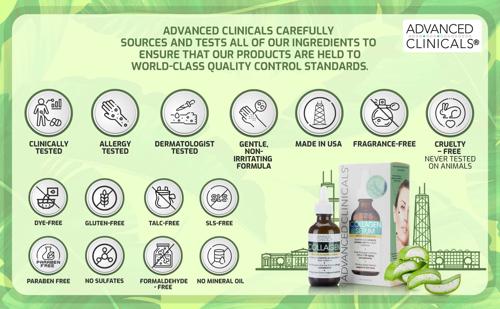 Foto 6 | Sérum Facial Advanced Clinicals Colágeno 50 Ml Que Rellena E Hidrata - Venta Internacional.