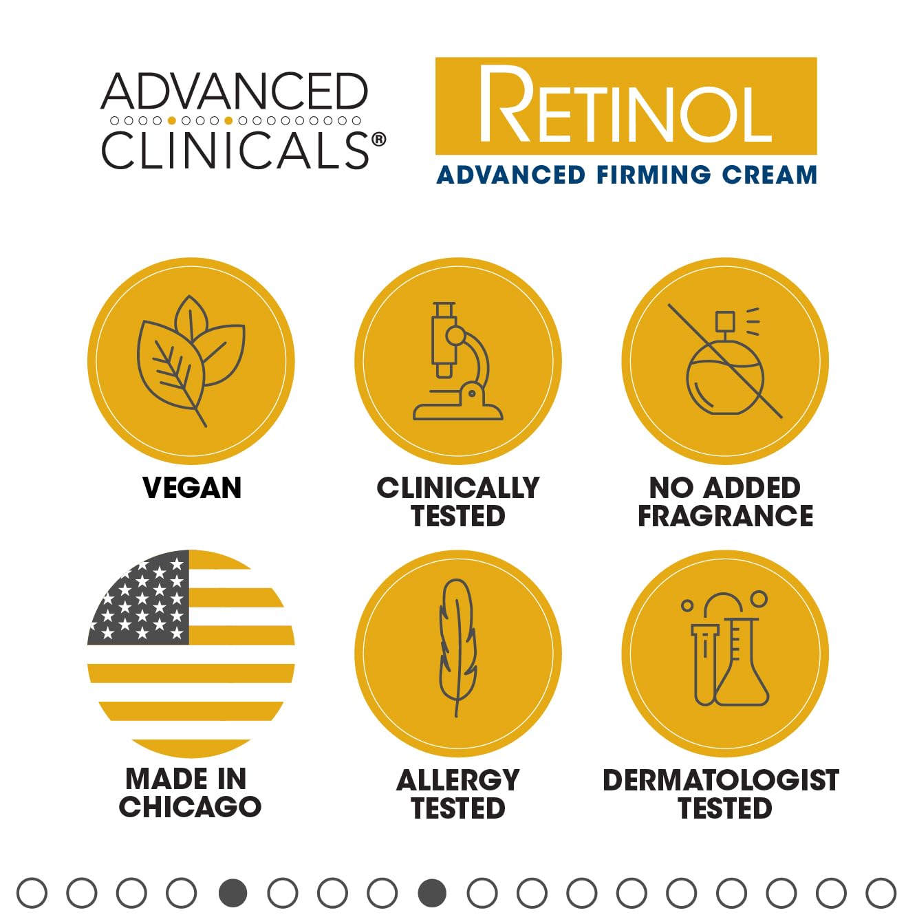 Foto 4 | Loción Corporal Advanced Clinicals Retinol 480 Ml Crepey Skin - Venta Internacional.