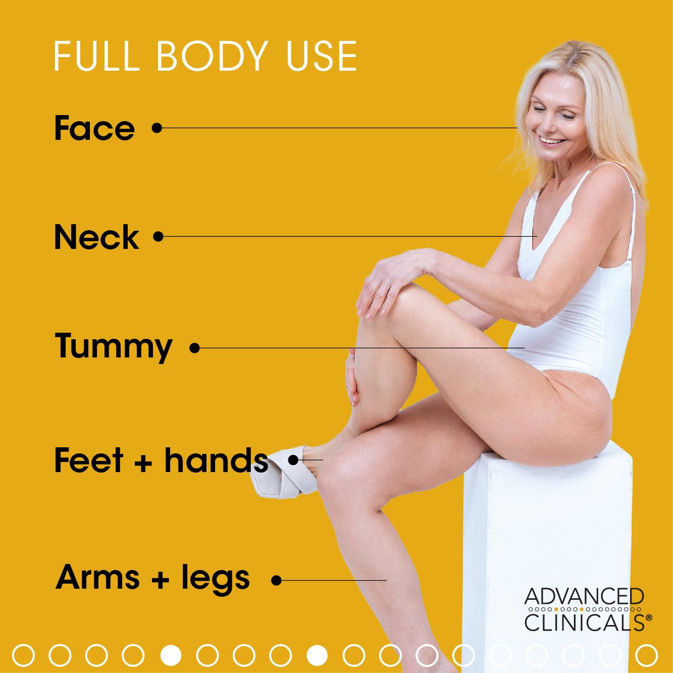 Foto 7 pulgar | Loción Corporal Advanced Clinicals Retinol 480 Ml Crepey Skin - Venta Internacional.