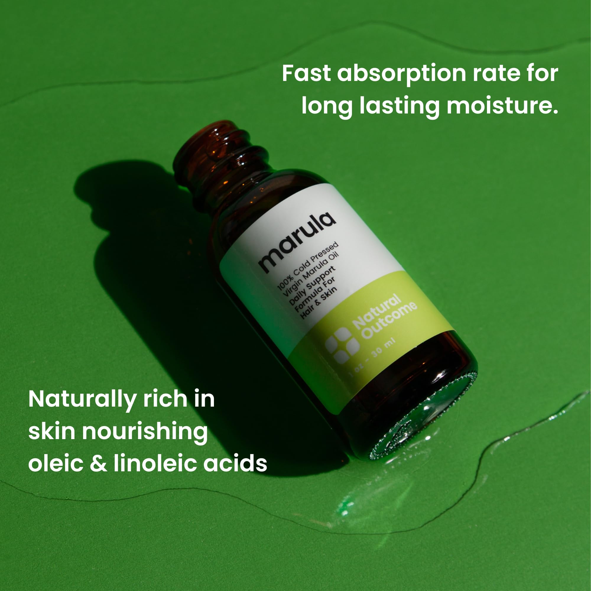 Foto 3 | Hidratante Natural Outcome Aceite De Marula 100% Puro Prensado En Frío - Venta Internacional.