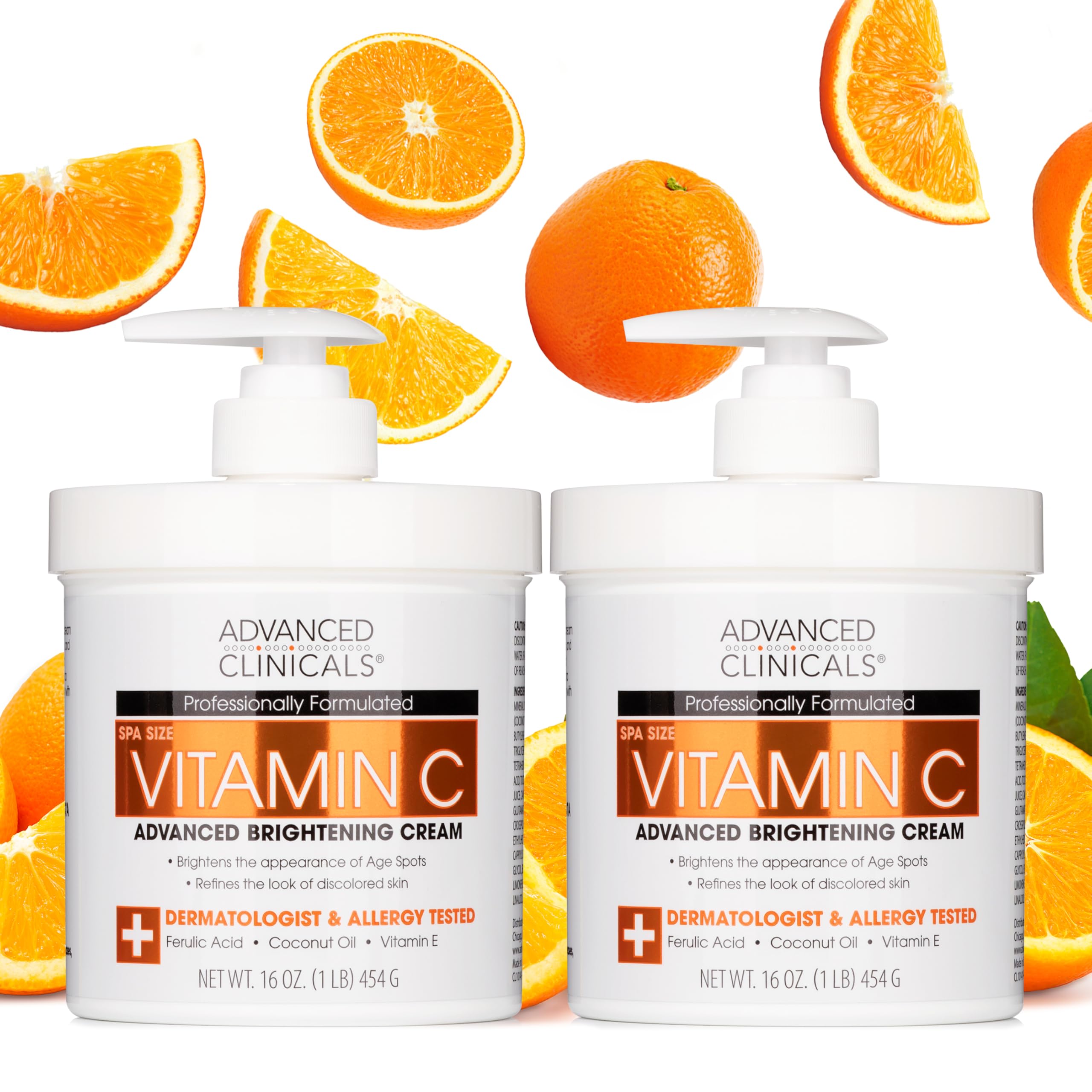 Foto 1 | Crema Hidratante Para Rostro Y Cuerpo Advanced Clinicals Vitamin C - Venta Internacional.