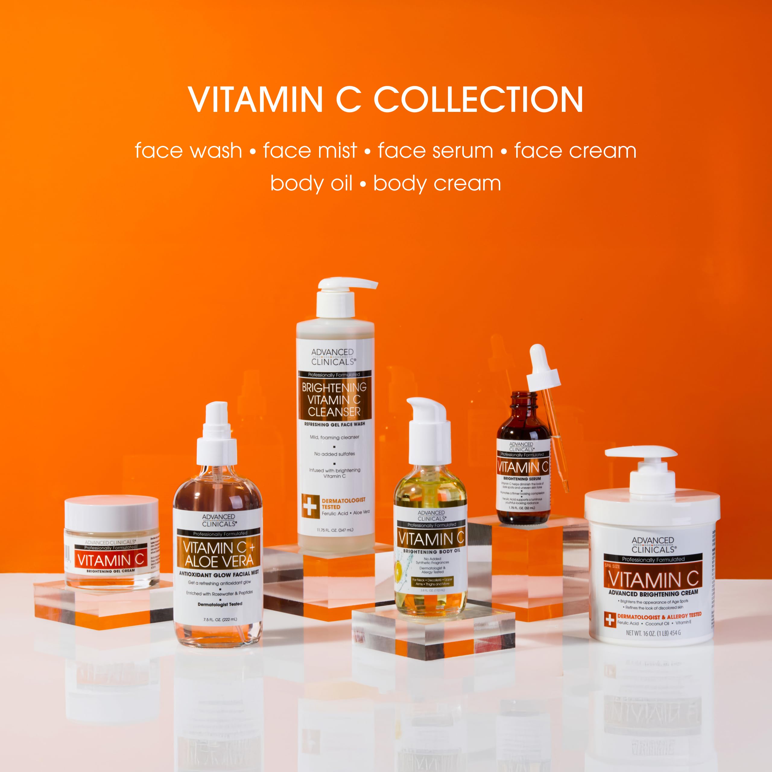 Foto 8 pulgar | Crema Hidratante Para Rostro Y Cuerpo Advanced Clinicals Vitamin C - Venta Internacional.