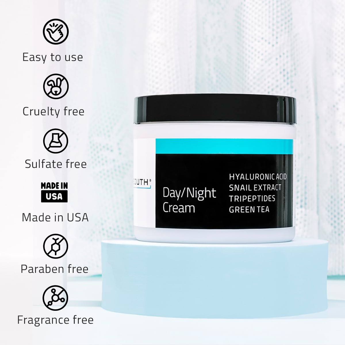 Foto 7 | Crema Hidratante Yeouth De Día Y Noche Con Ácido Hialurónico, 60 Ml - Venta Internacional.