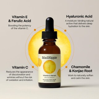 Foto 5 | Sérum Facial Mad Hippie Con Vitamina C Para Iluminar La Piel, 30 Ml - Venta Internacional.