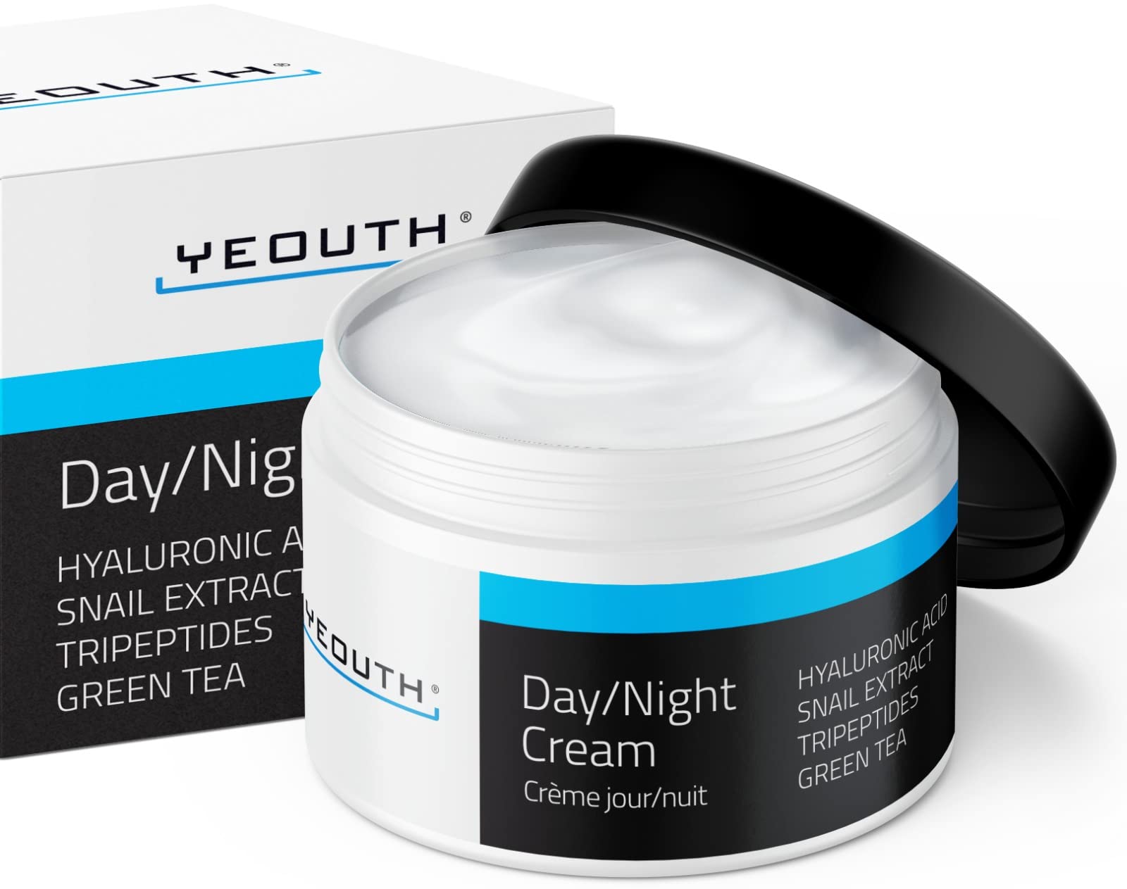 Foto 2 pulgar | Crema Hidratante Yeouth De Día Y Noche Con Ácido Hialurónico 120 Ml - Venta Internacional.