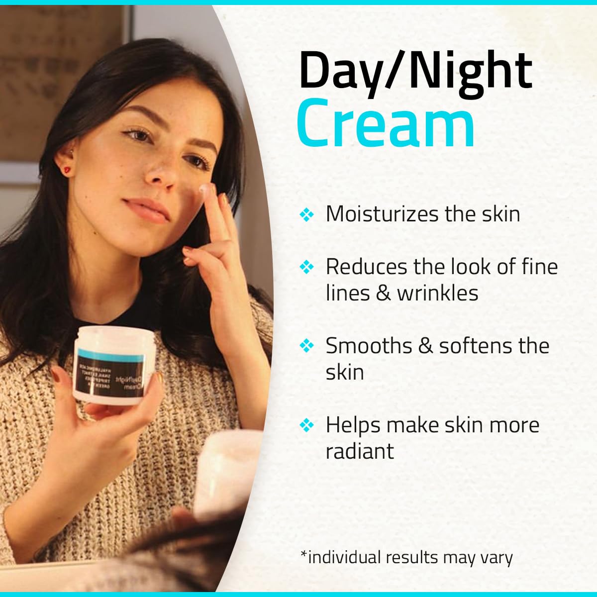 Foto 4 pulgar | Crema Hidratante Yeouth De Día Y Noche Con Ácido Hialurónico 120 Ml - Venta Internacional.