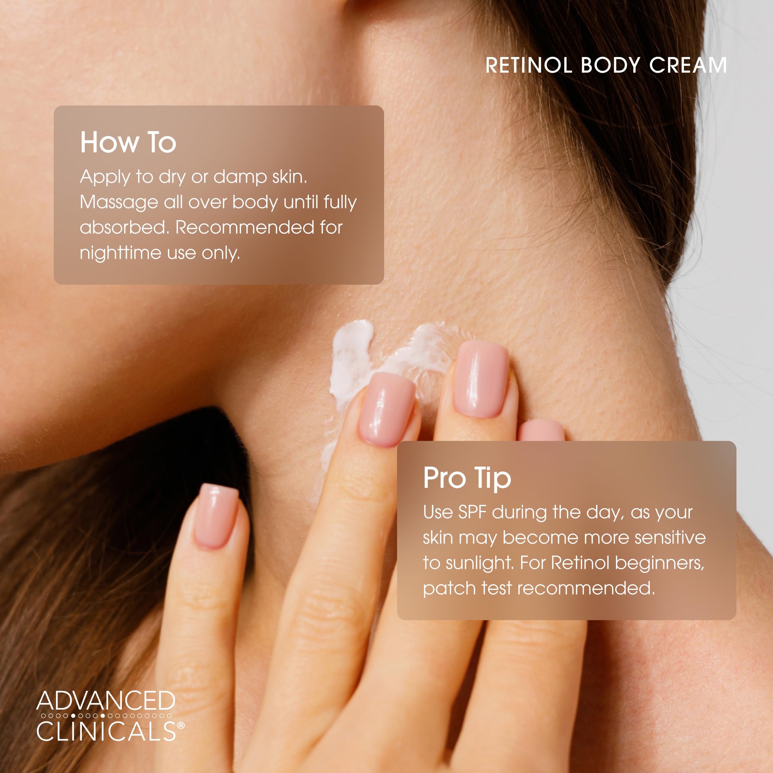 Foto 8 pulgar | Crema Corporal Y Facial Con Retinol De Advanced Clinicals Set - Venta Internacional.