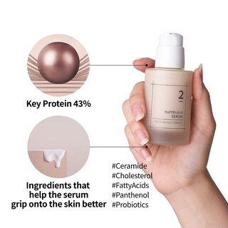 Foto 6 | Sérum Numbuzin No.2, Cremoso, 43% De Proteína, 50 Ml, Ceramida De Avena Y Pantenol - Venta Internacional.