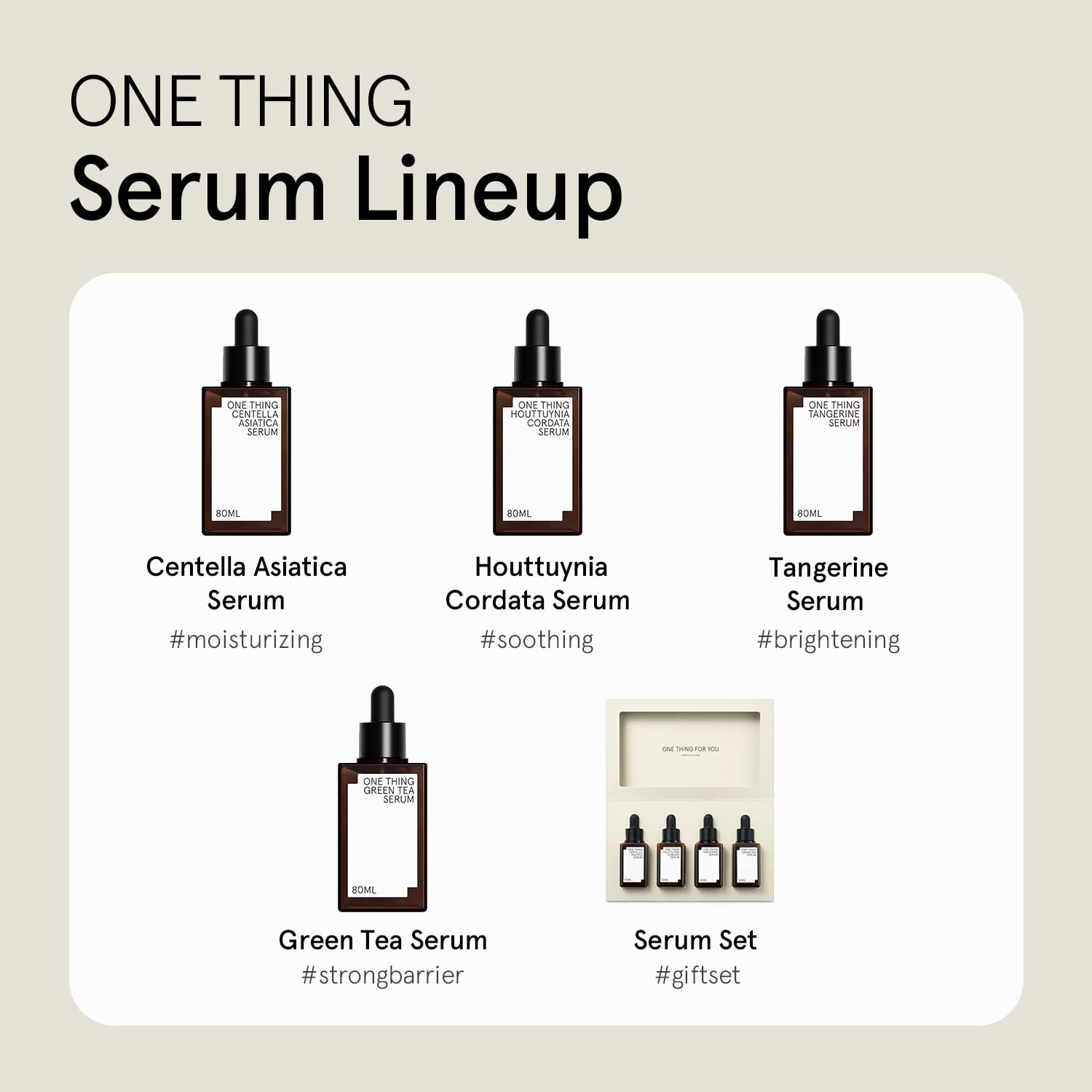 Foto 7 pulgar | Sérum Facial One Thing Green Tea 80 Ml Con Ácido Hialurónico - Venta Internacional.