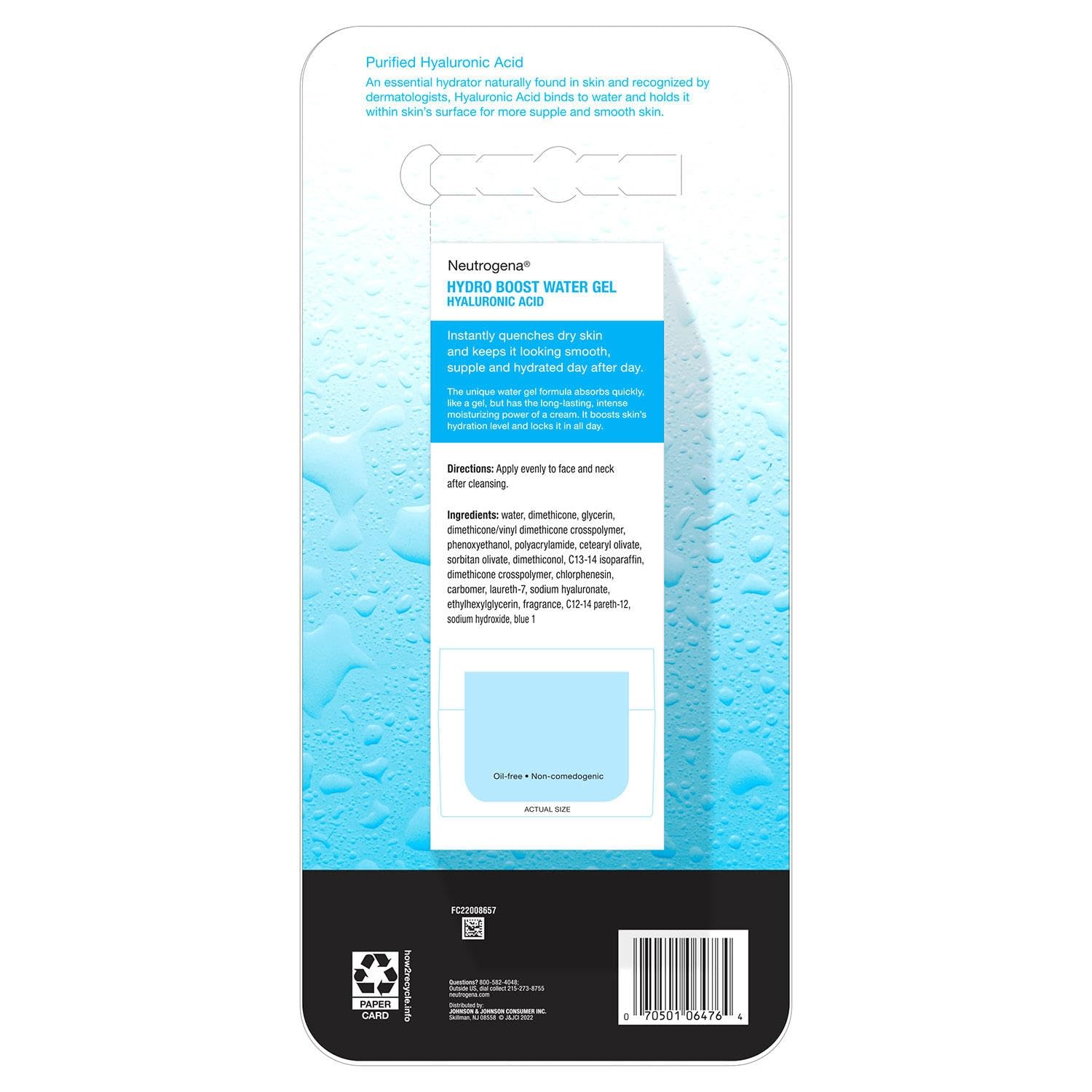 Foto 4 pulgar | Gel Hidratante Neutrogena Hydro Boost Water Gel De 150 Ml, Paquete De 1 - Venta Internacional.
