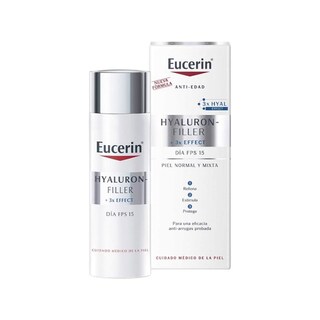 Foto 1 | Crema De Día Eucerin Hyaluron-filler 3x Effect Spf15 50 Ml Norma - Venta Internacional.