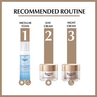 Foto 6 | Crema De Noche Con Ácido Hialurónico Eucerin, 50 Ml, Hidratante Antienvejecimiento Para Pieles Madur - Venta Intern