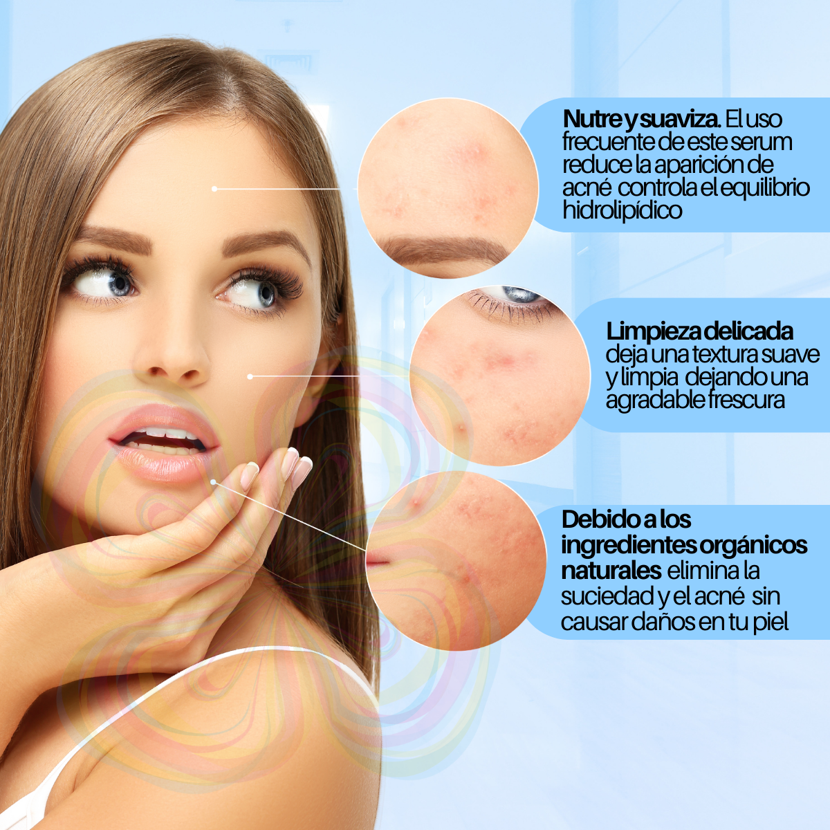 Foto 3 | Serum Pure Skin Retira Acne Y Espinillas Regenera