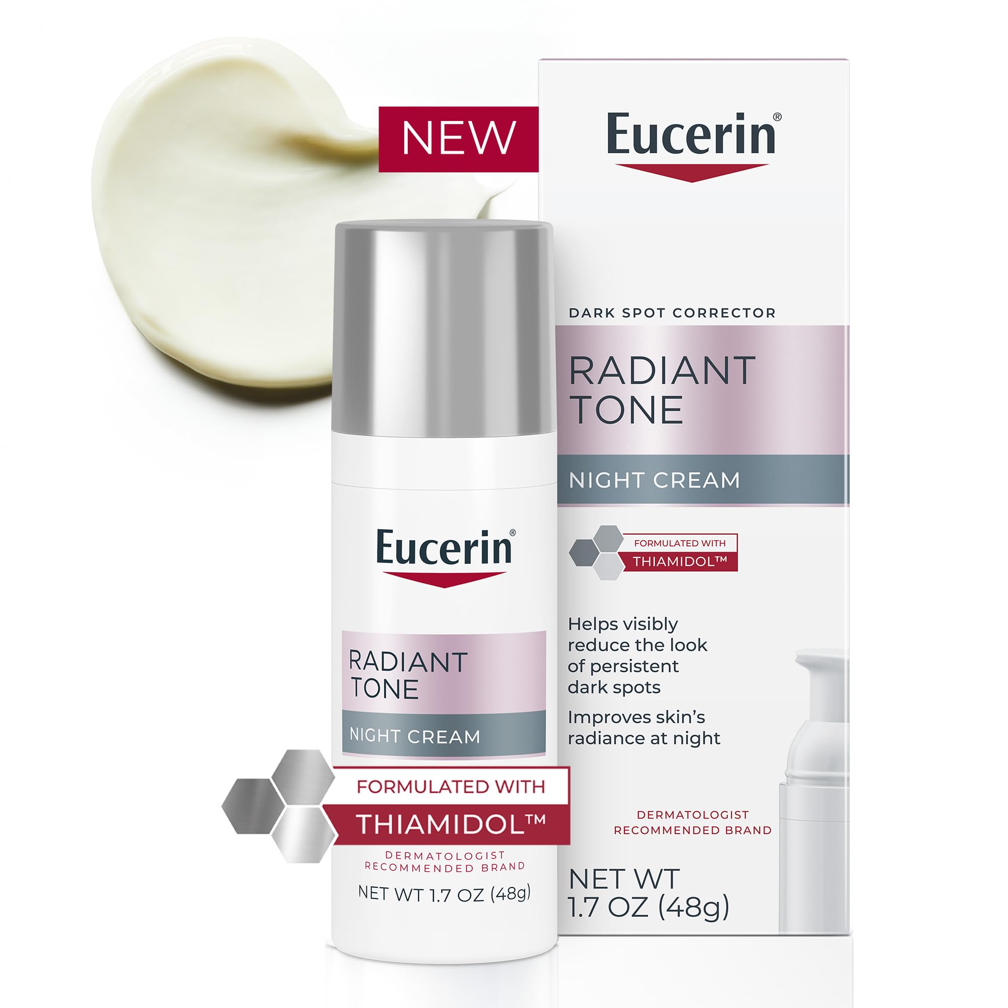 Foto 2 pulgar | Crema De Noche Eucerin Radiant Tone Corrector De Manchas Oscuras 50 Ml - Venta Internacional.