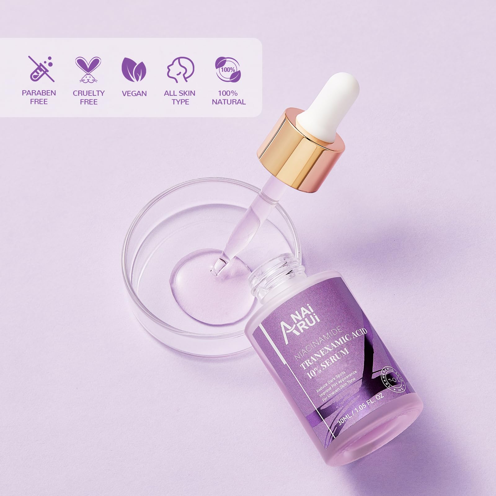 Foto 6 pulgar | Sérum Anai Rui 10% De Ácido Tranexámico Con Niacinamida Y Arbutina - Venta Internacional.