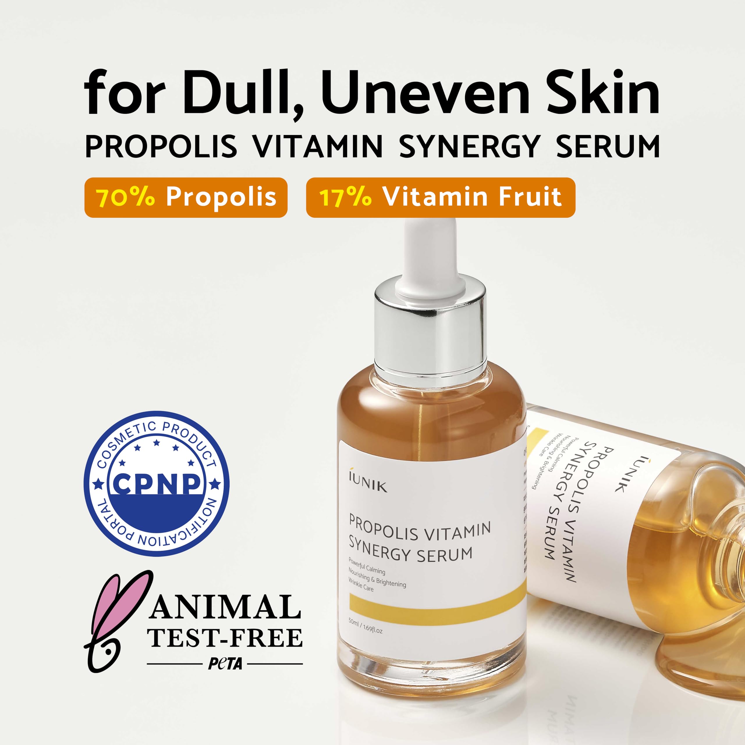 Foto 3 pulgar | Sérum Iunik Propolis 70% Vitaminas 17% Synergy 50 Ml - Venta Internacional.