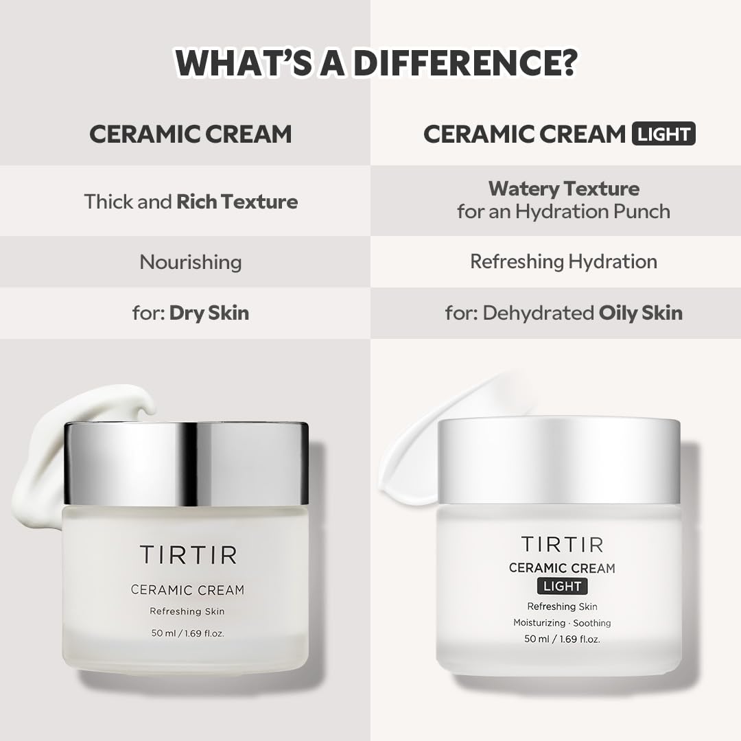 Foto 7 pulgar | Crema Hidratante Tirtir Ceramic Cream Ligera E Hidratante - Venta Internacional.