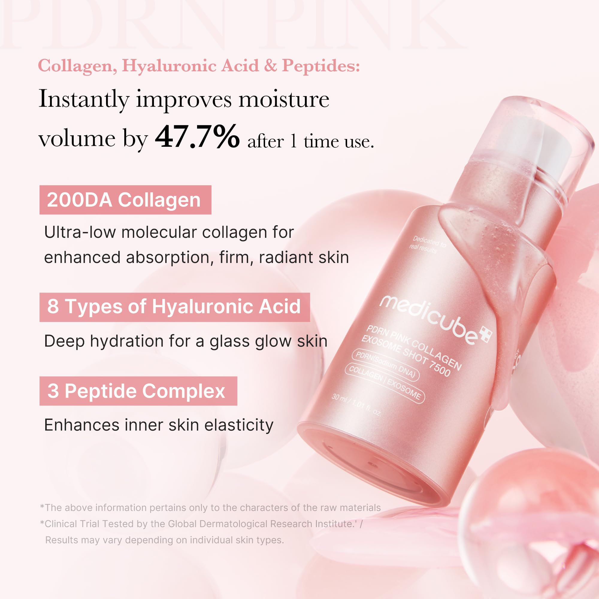 Foto 3 | Sérum Medicube Pdrn Pdrn Pink Colágeno Exosome Shot 30 Ml - Venta Internacional.