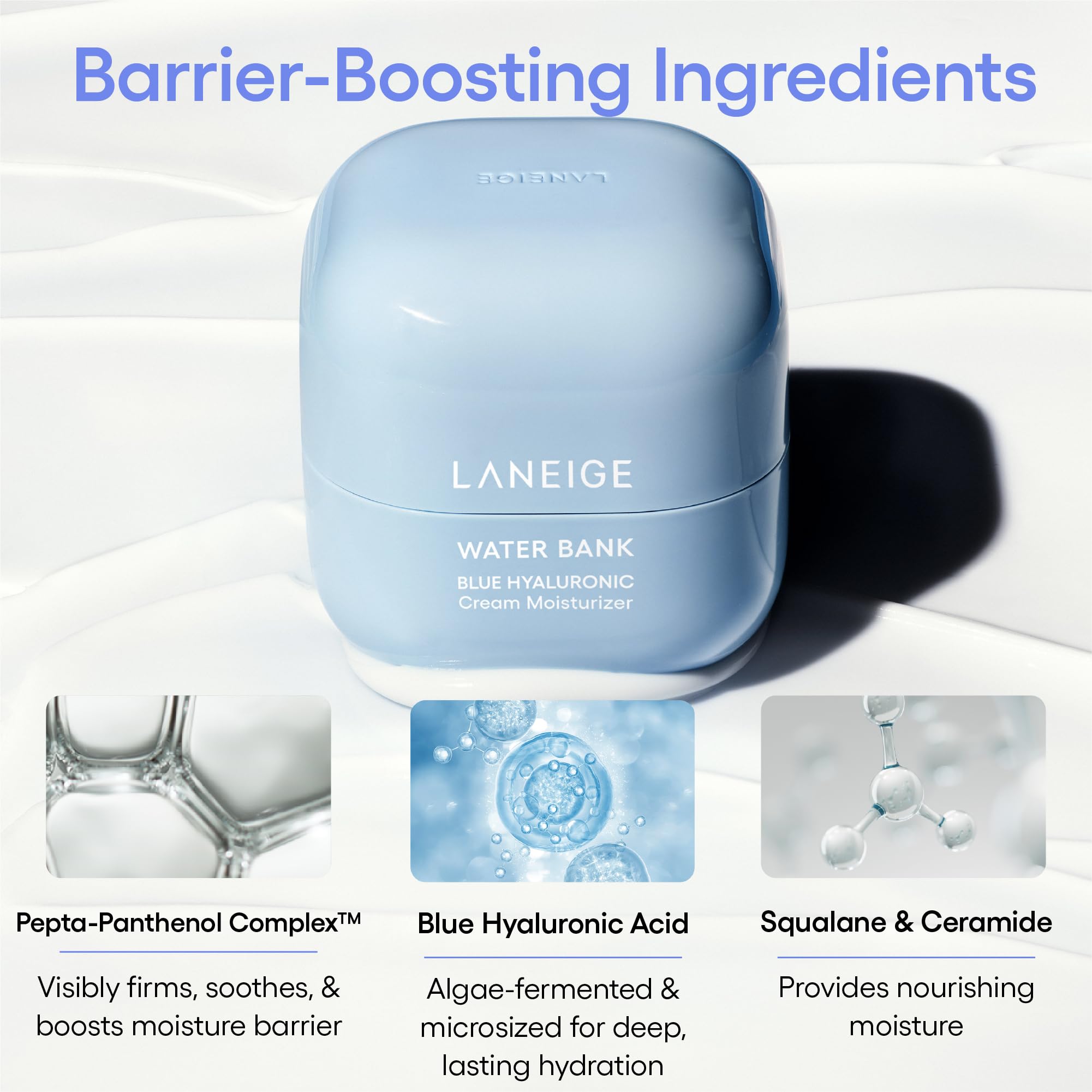 Foto 4 | Crema Hidratante Laneige Water Bank Blue Hyaluronic Acid - Venta Internacional.