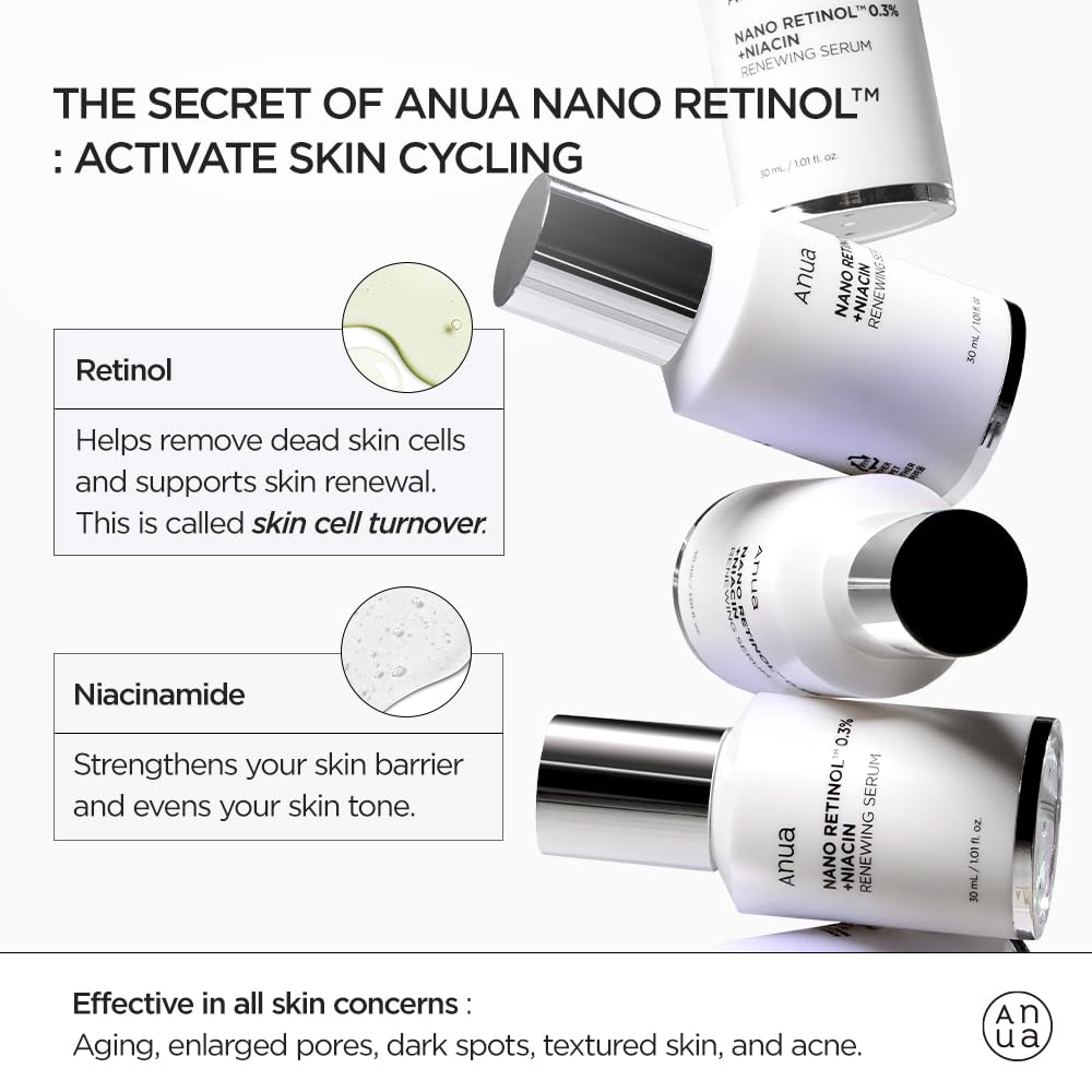 Foto 5 | Sérum Anua Retinol 0,11% + Niacinamida 5% Antienvejecimiento 30 Ml - Venta Internacional.