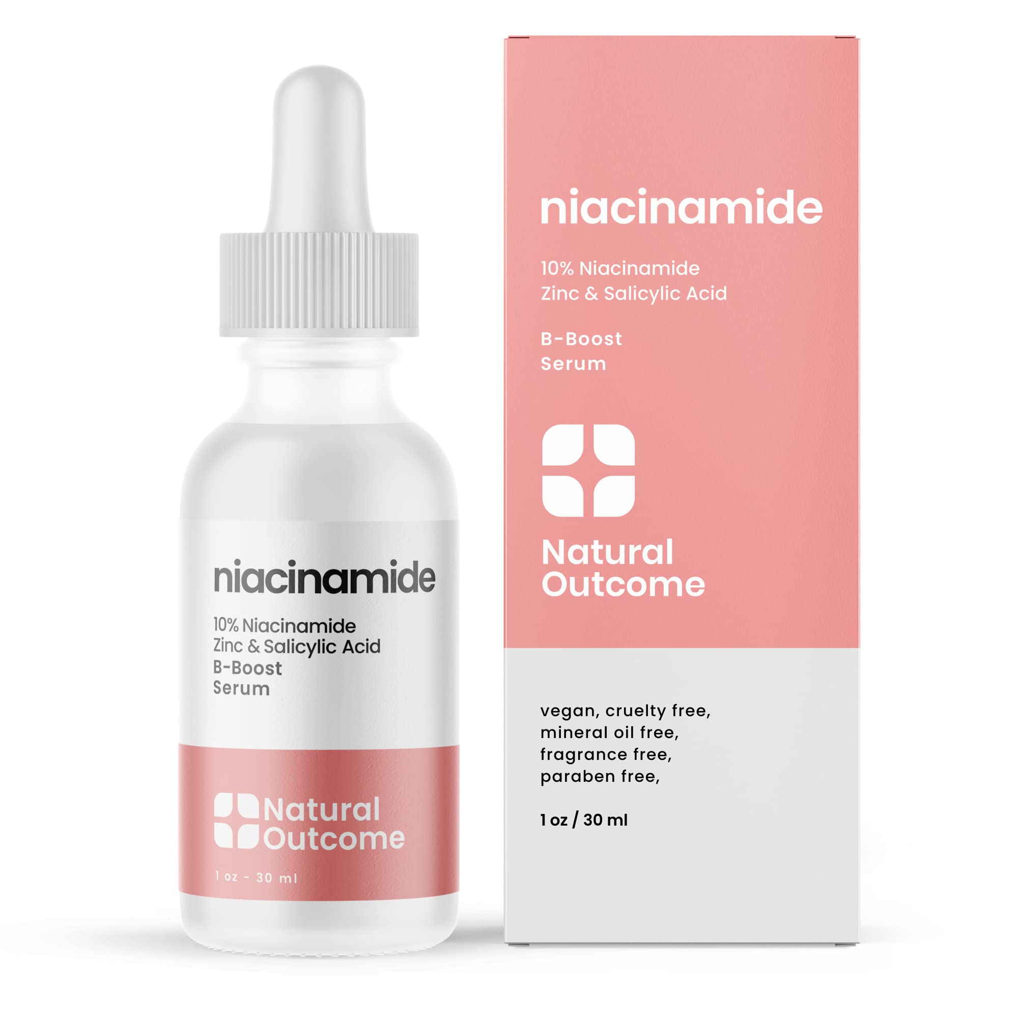 Foto 2 pulgar | Sérum Natural Outcome B-boost Niacinamida 10% + Zinc 2% - Venta Internacional.