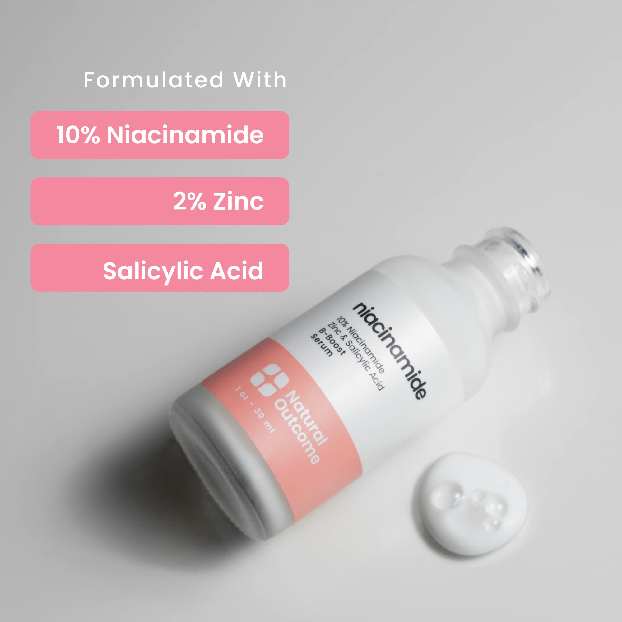 Foto 4 pulgar | Sérum Natural Outcome B-boost Niacinamida 10% + Zinc 2% - Venta Internacional.