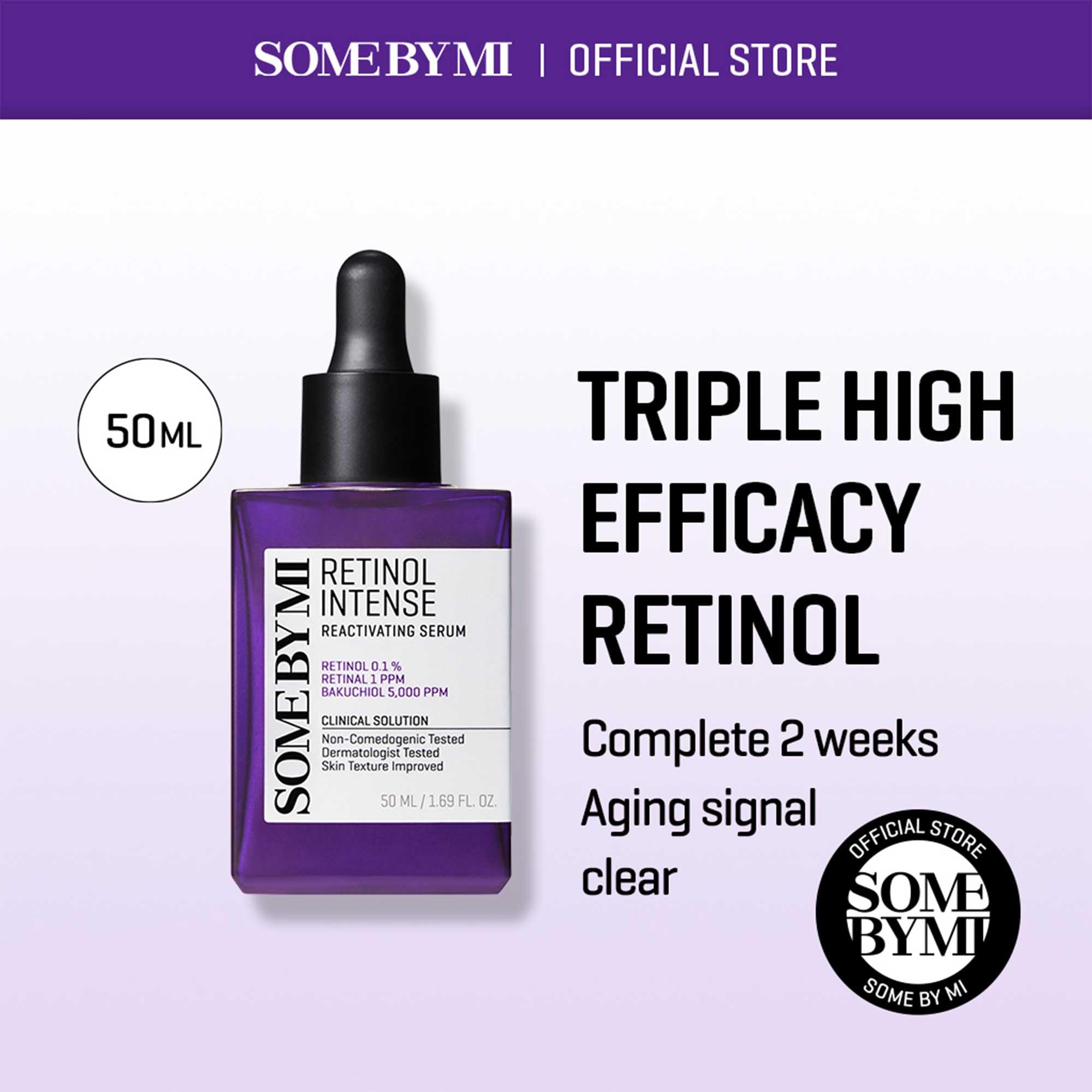 Foto 3 pulgar | Sérum Some By Mi Retinol Reactivante Intenso 50 Ml Para Rostro - Venta Internacional.