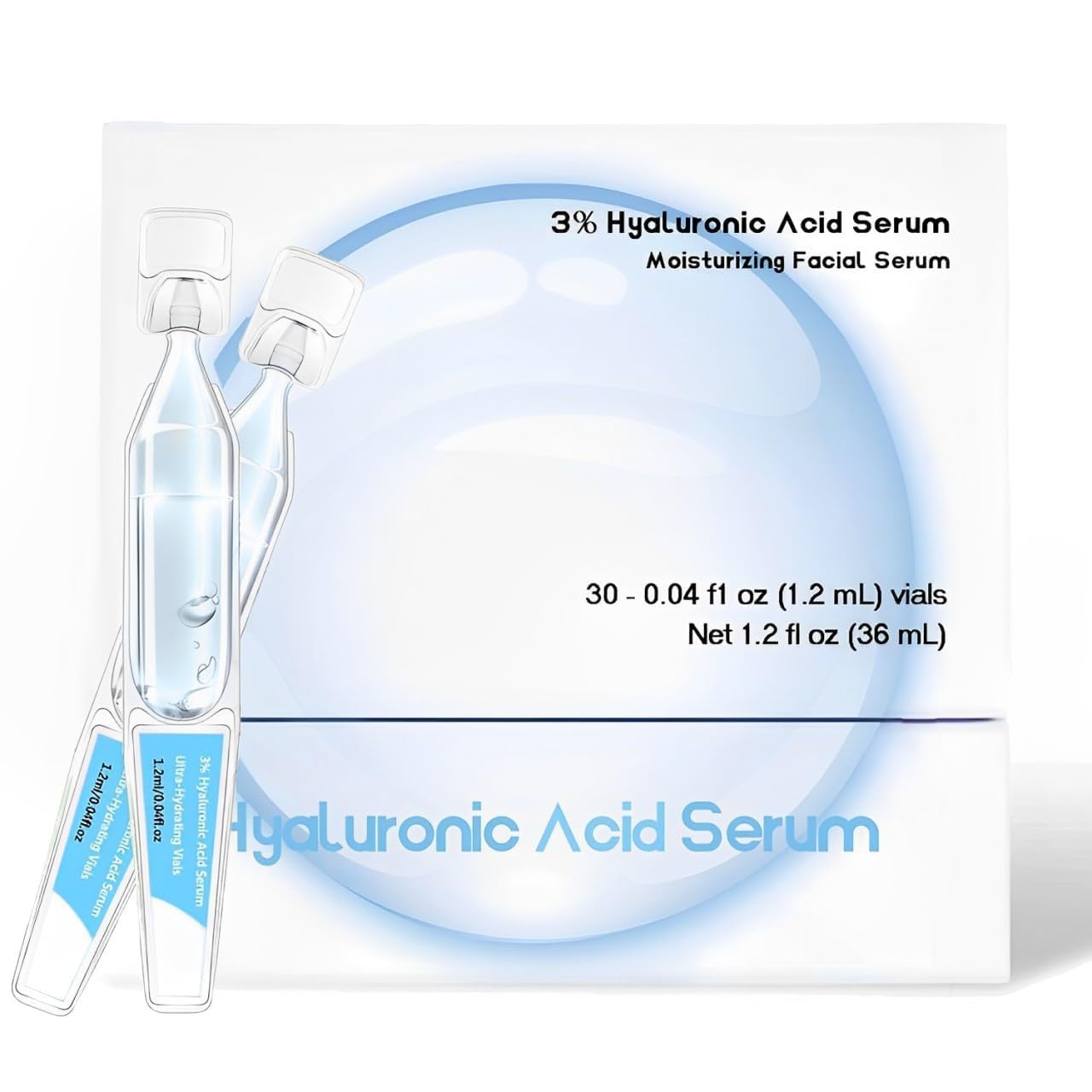 Foto 2 pulgar | Sérum Wesun 3% De Ácido Hialurónico Ultrahidratante, 30 Ampollas X 1,2 Ml - Venta Internacional.