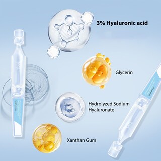 Foto 7 | Sérum Wesun 3% De Ácido Hialurónico Ultrahidratante, 30 Ampollas X 1,2 Ml - Venta Internacional.