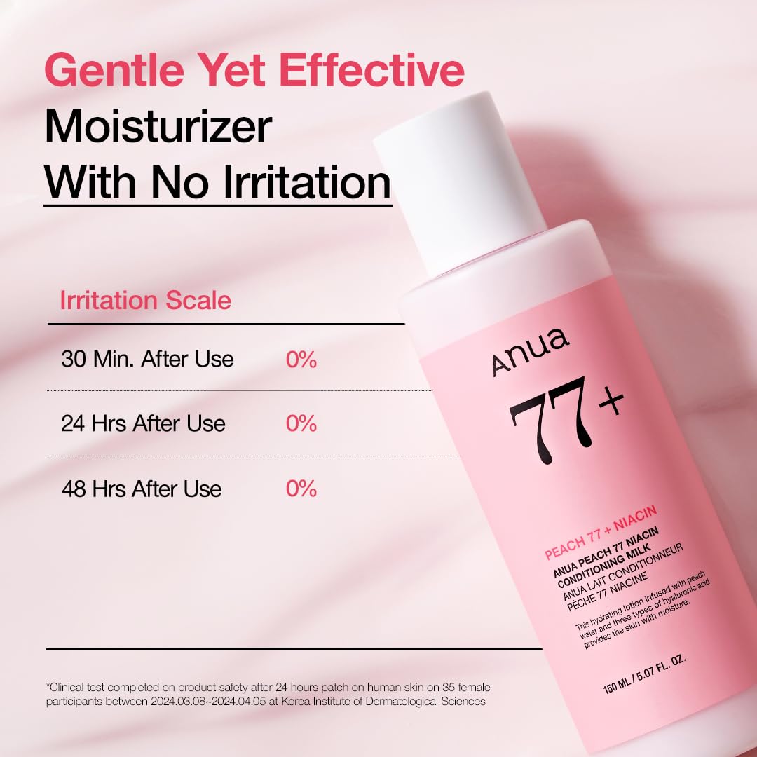 Foto 6 pulgar | Crema Hidratante Facial Anua Peach Niacina Loción Acondicionadora 150 Ml - Venta Internacional.
