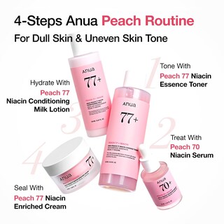 Foto 6 | Crema Hidratante Facial Anua Peach Niacina Loción Acondicionadora 150 Ml - Venta Internacional.