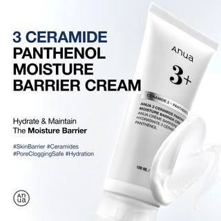 Foto 2 | Crema Hidratante Anua 3, Ceramida Y Pantenol, 100 Ml - Venta Internacional.