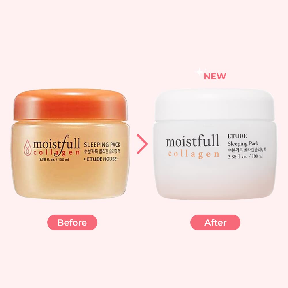 Foto 3 pulgar | Crema De Noche Hidratante Facial Etude House Moistfull Collagen - Venta Internacional.