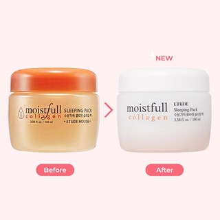 Foto 2 | Crema De Noche Hidratante Facial Etude House Moistfull Collagen - Venta Internacional.