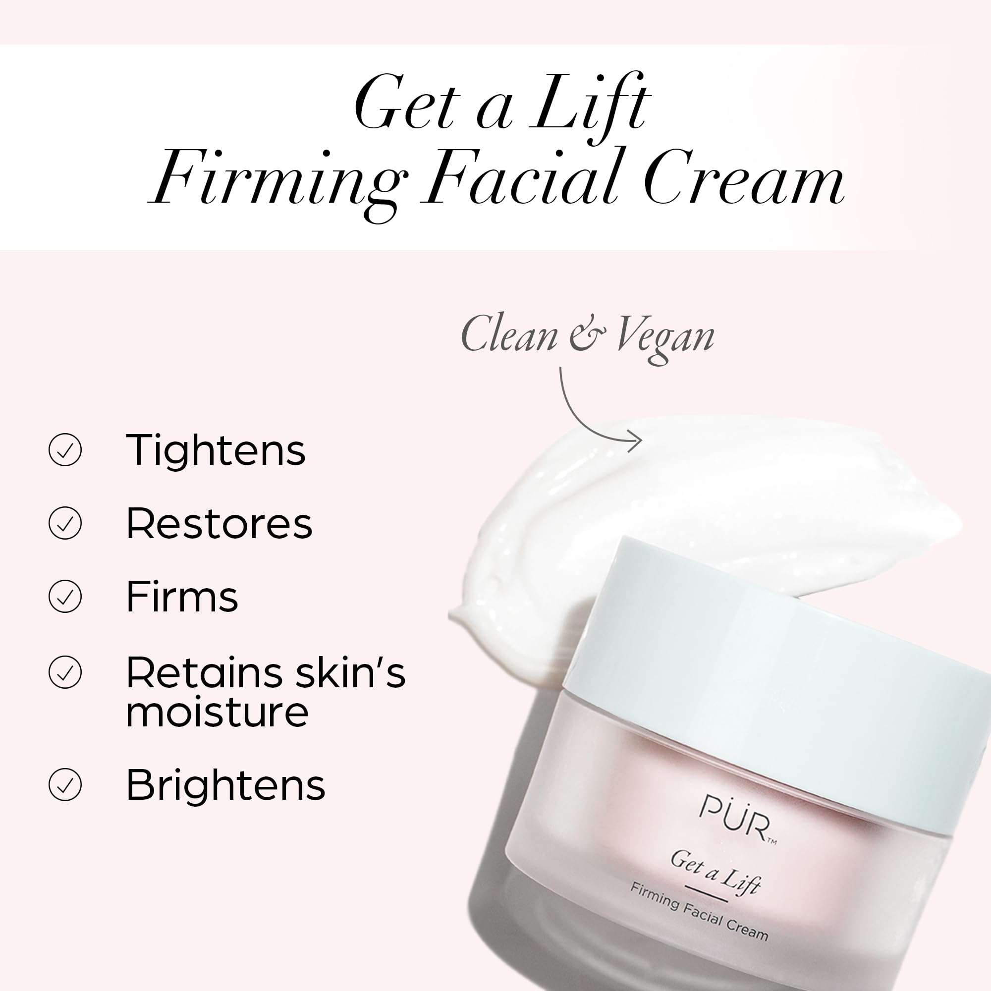 Foto 2 | Crema Facial Reafirmante Pur Beauty Get A Lift Triple-action - Venta Internacional.