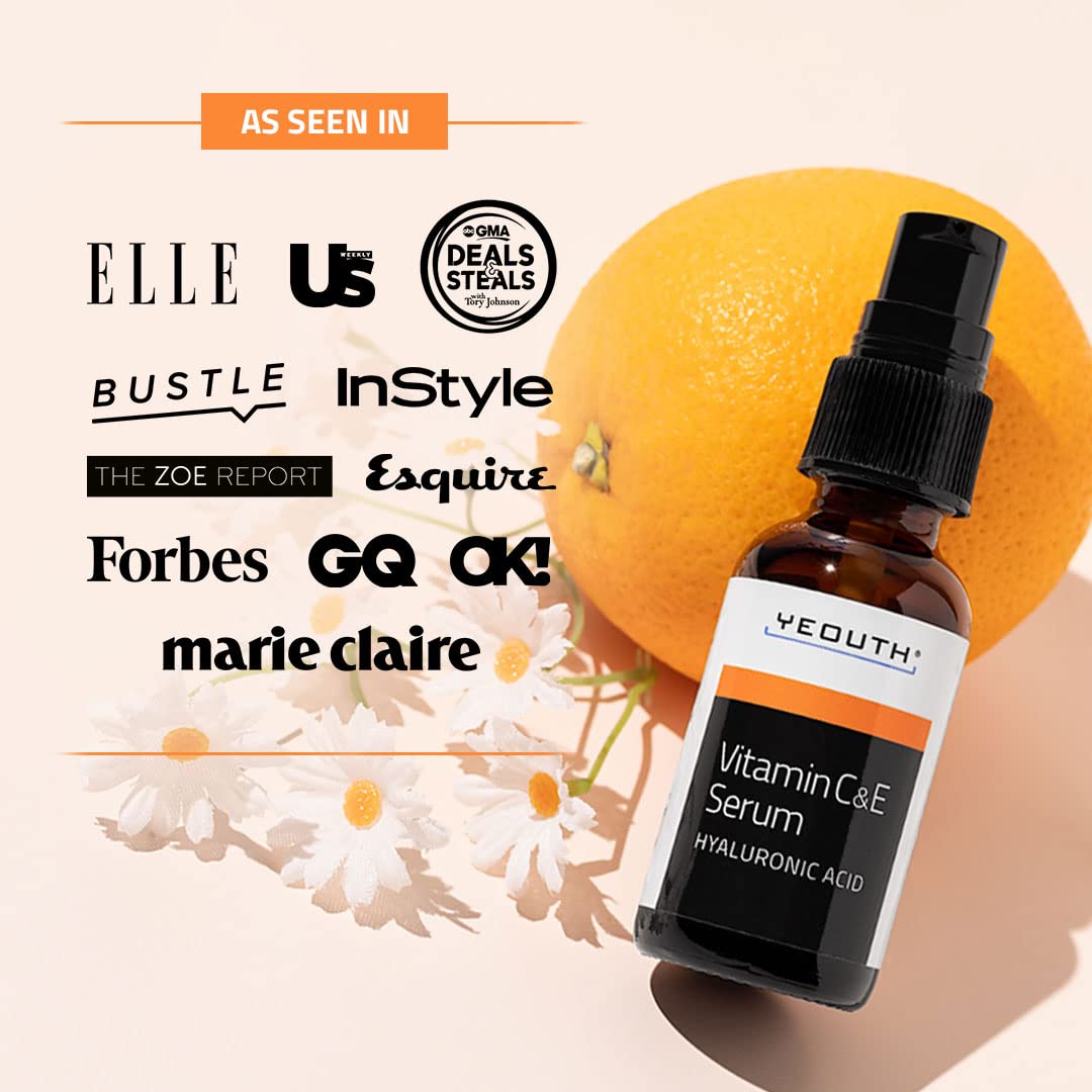 Foto 3 pulgar | Serum Yeouth Sérum Facial Con Vitamina C Y Ácido Hialurónico 60 Ml - Venta Internacional.
