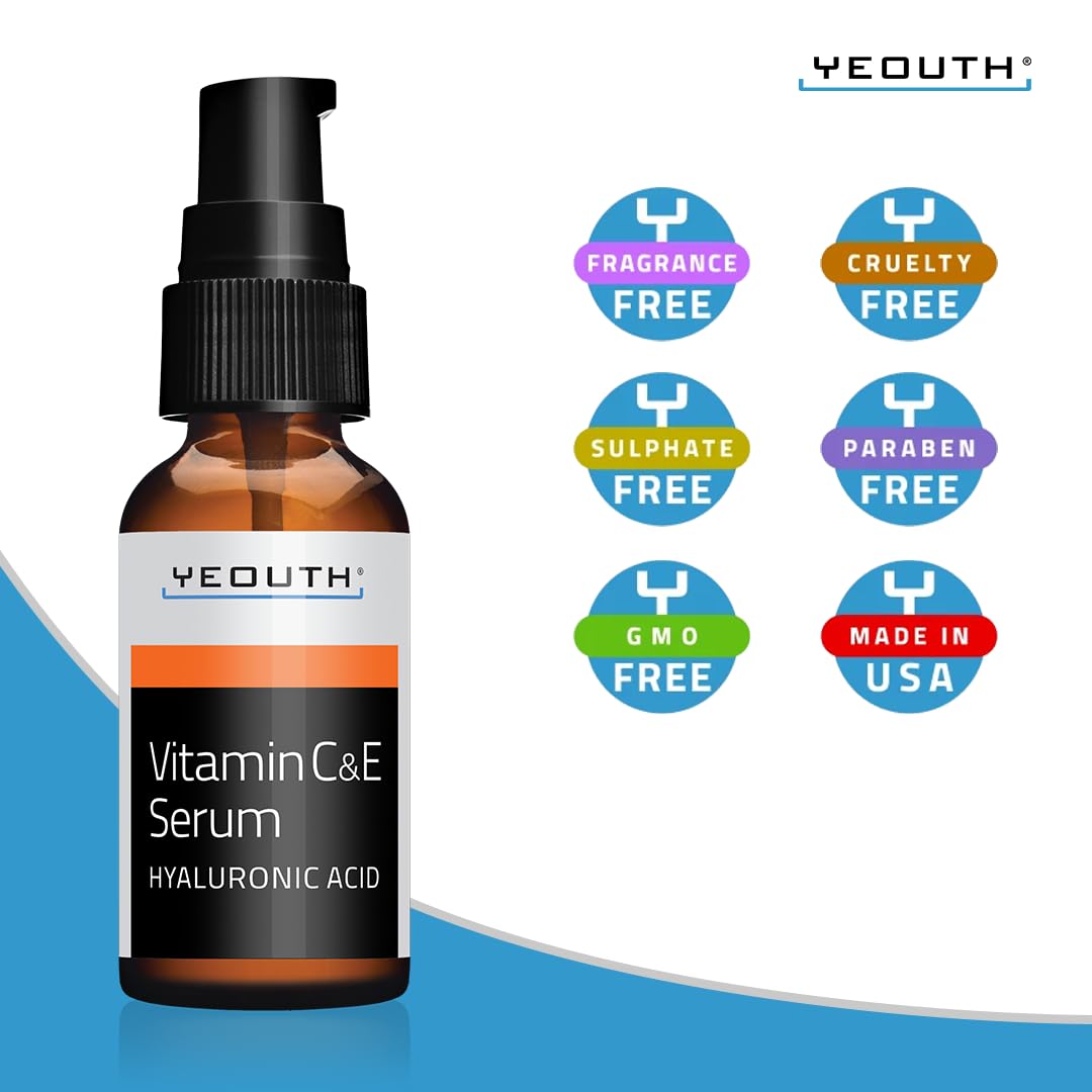 Foto 8 pulgar | Serum Yeouth Sérum Facial Con Vitamina C Y Ácido Hialurónico 60 Ml - Venta Internacional.