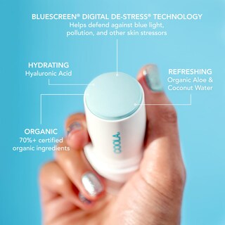 Foto 2 | Crema Hidratante En Barra Coola Agua Refrescante Orgánica Spf 50 23 Ml - Venta Internacional.