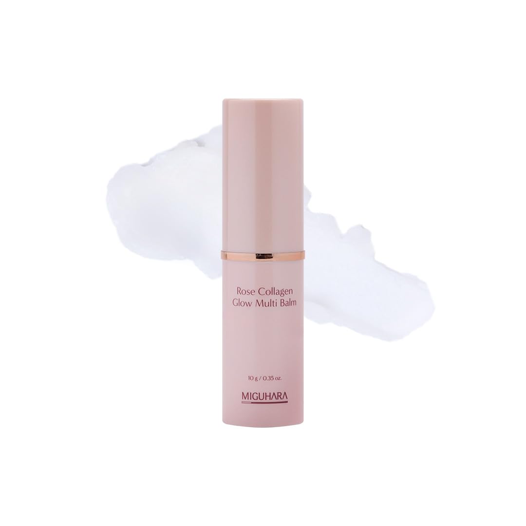 Bálsamo En Barra Miguhara Rose Collagen Glow, 10 G - Venta Internacional.