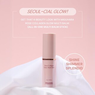 Foto 2 | Bálsamo En Barra Miguhara Rose Collagen Glow, 10 G - Venta Internacional.