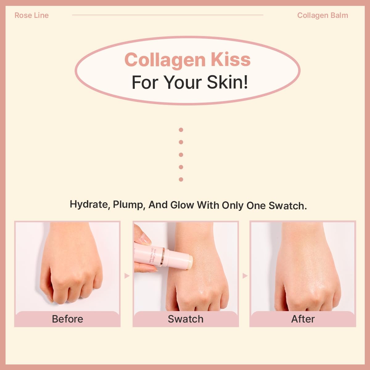 Foto 7 pulgar | Bálsamo En Barra Miguhara Rose Collagen Glow, 10 G - Venta Internacional.