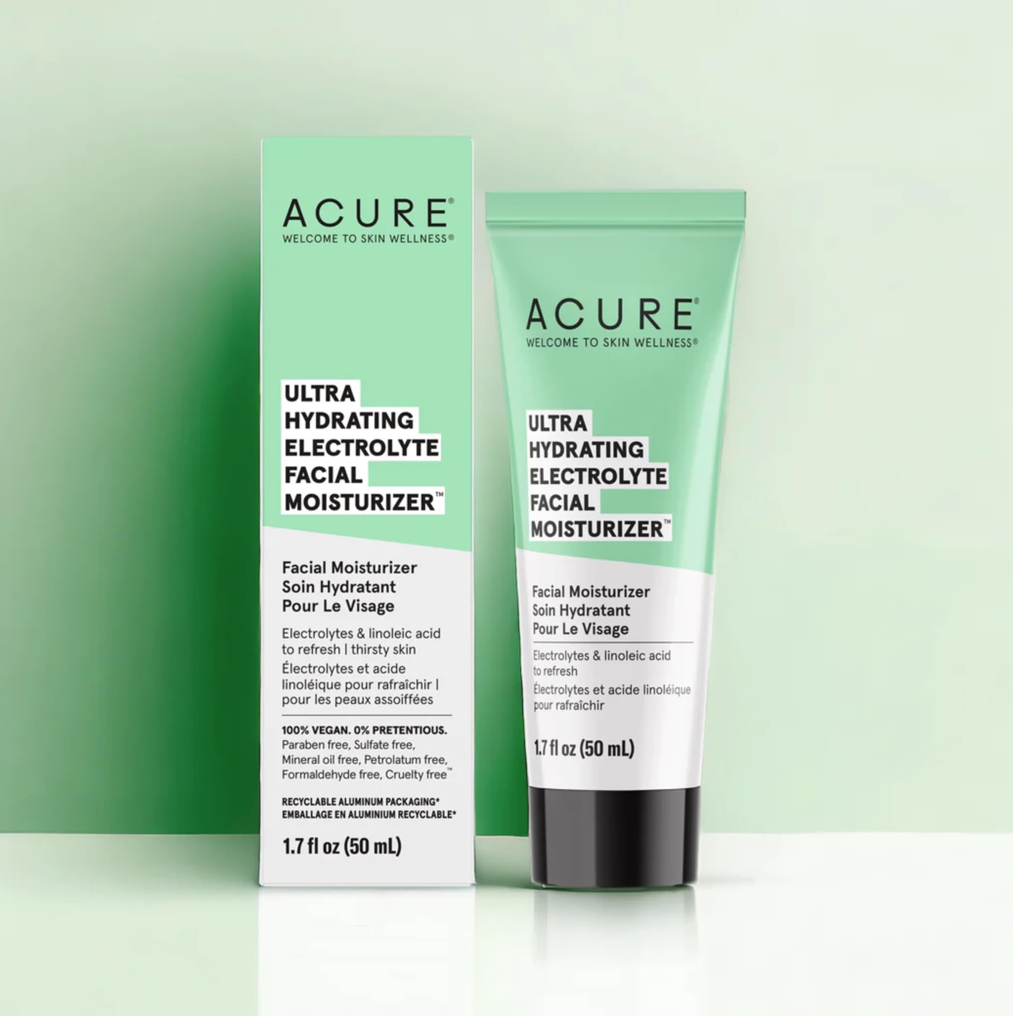 Foto 3 pulgar | Hidratante Facial Acure Ultra Hydrating Electrolyte 50 Ml Vegan - Venta Internacional.