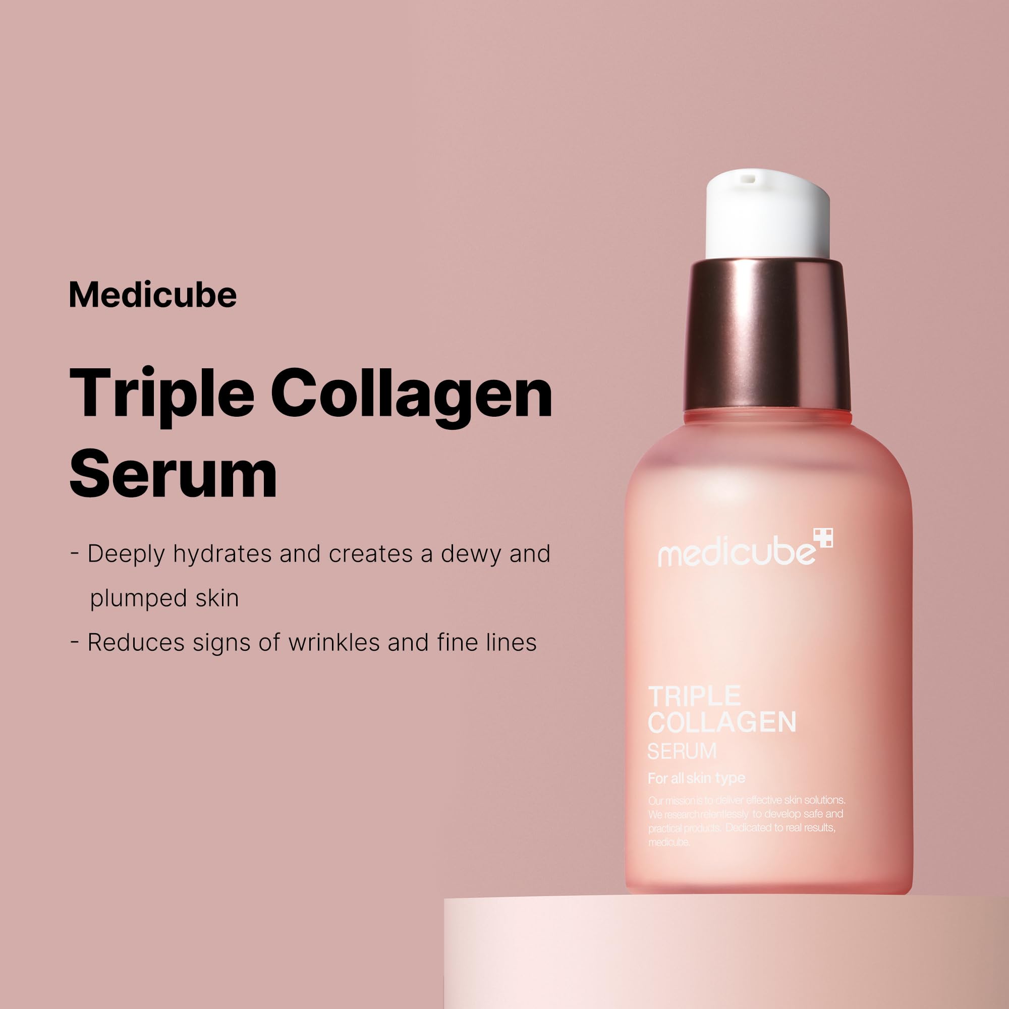 Foto 3 pulgar | Sérum Medicube Triple Colágeno De 55 Ml Con Niacinamida Y Ácido Hialurónico - Venta Internacional.