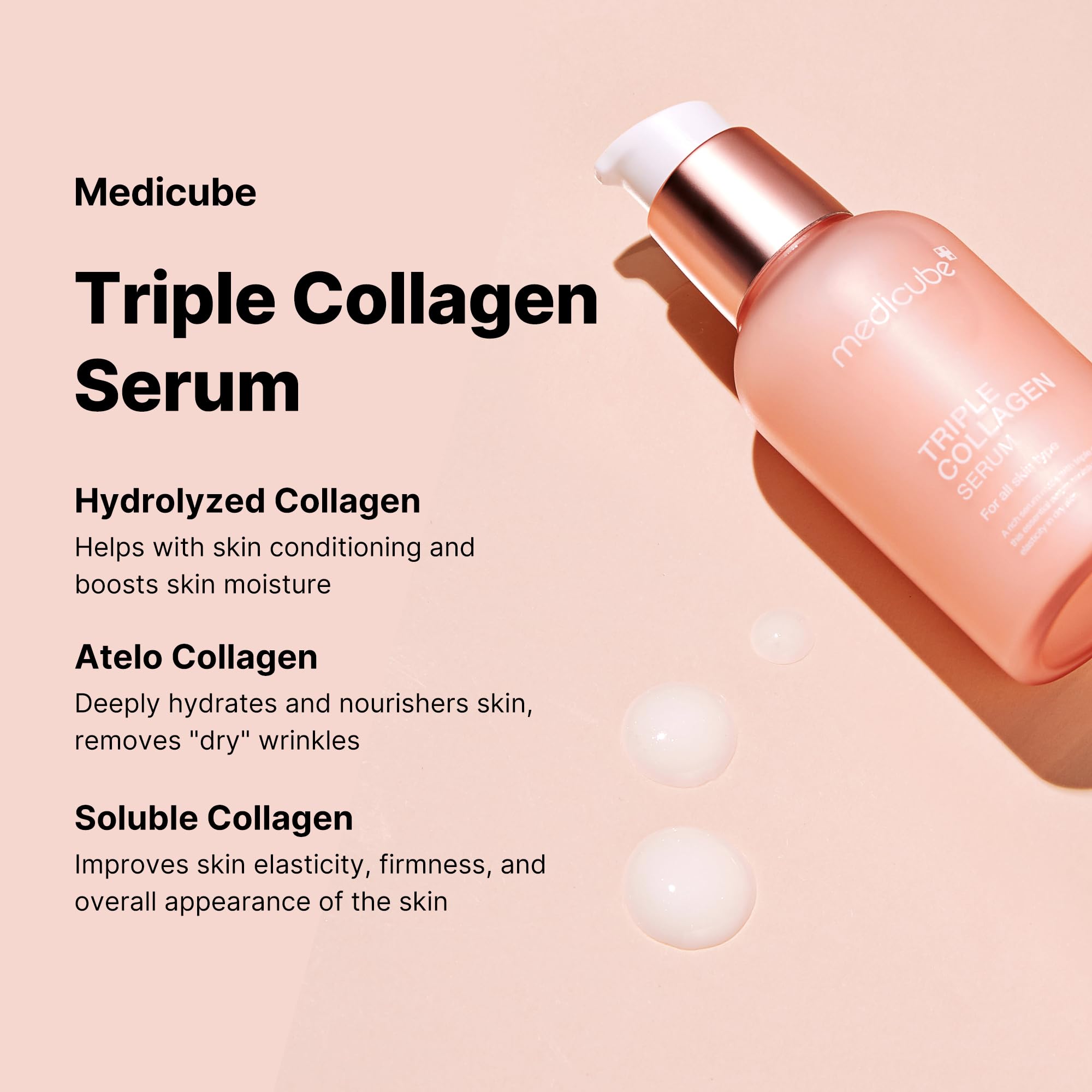 Foto 5 pulgar | Sérum Medicube Triple Colágeno De 55 Ml Con Niacinamida Y Ácido Hialurónico - Venta Internacional.