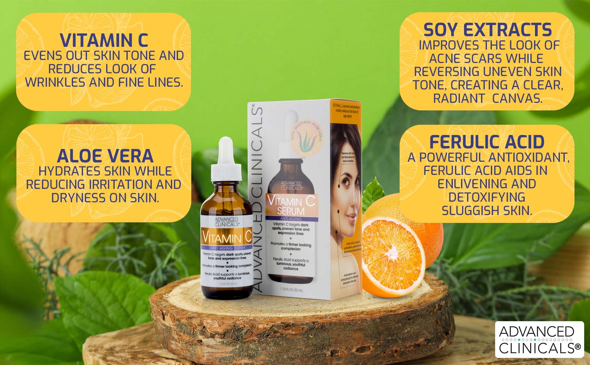 Foto 4 pulgar | Set De Cuidado De La Piel Advanced Clinicals, Sérum De Retinol, 50 Ml, Juego De 3 Piezas - Venta Internacional.