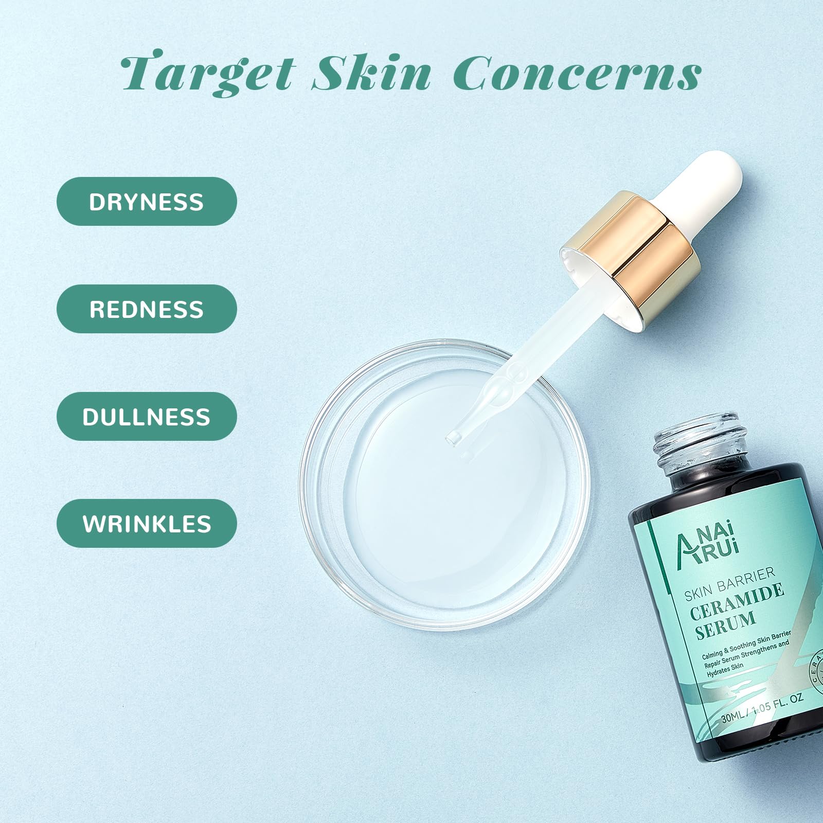 Foto 5 | Sérum Facial Anai Rui Ceramide Con Ácido Hialurónico 30 Ml - Venta Internacional.