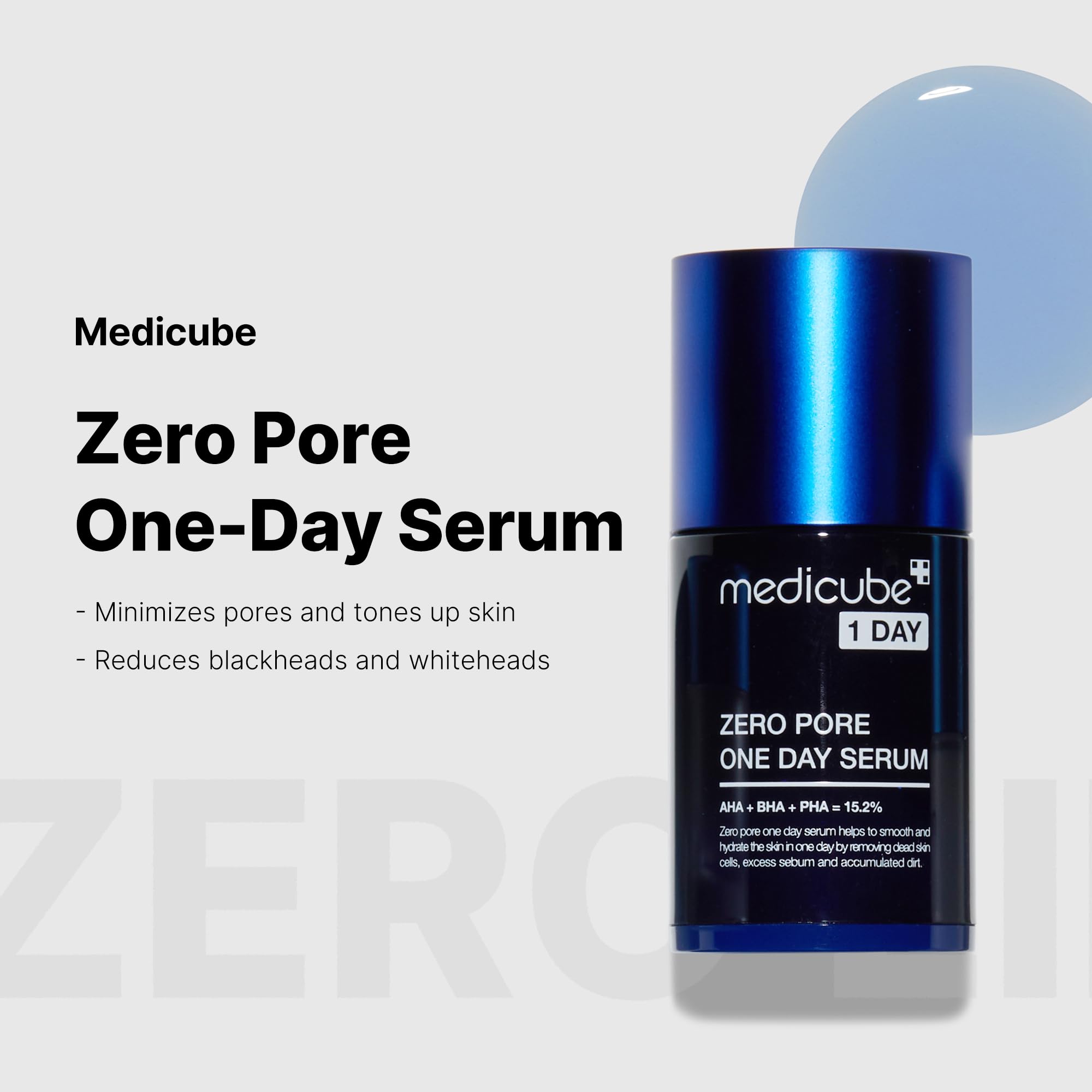 Foto 3 pulgar | Sérum Medicube Zero Pore De Un Día, 30 Ml Con Un 15,2% De Aha+bha+pha - Venta Internacional.