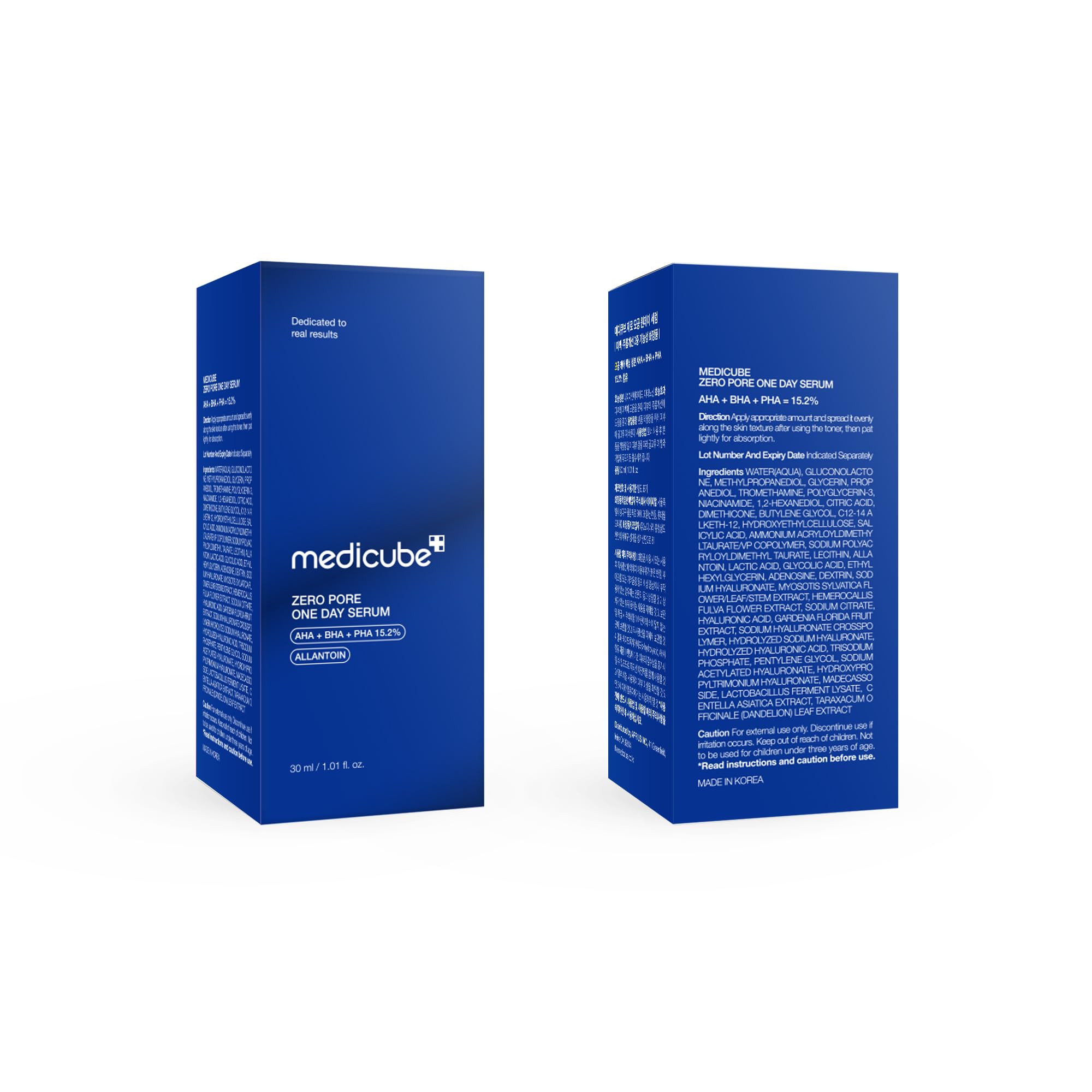 Foto 8 pulgar | Sérum Medicube Zero Pore De Un Día, 30 Ml Con Un 15,2% De Aha+bha+pha - Venta Internacional.